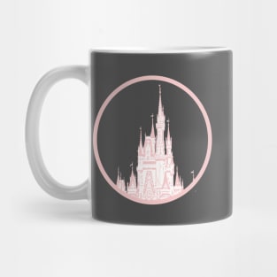 Millennial Pink Magic Castle Stamp Mug